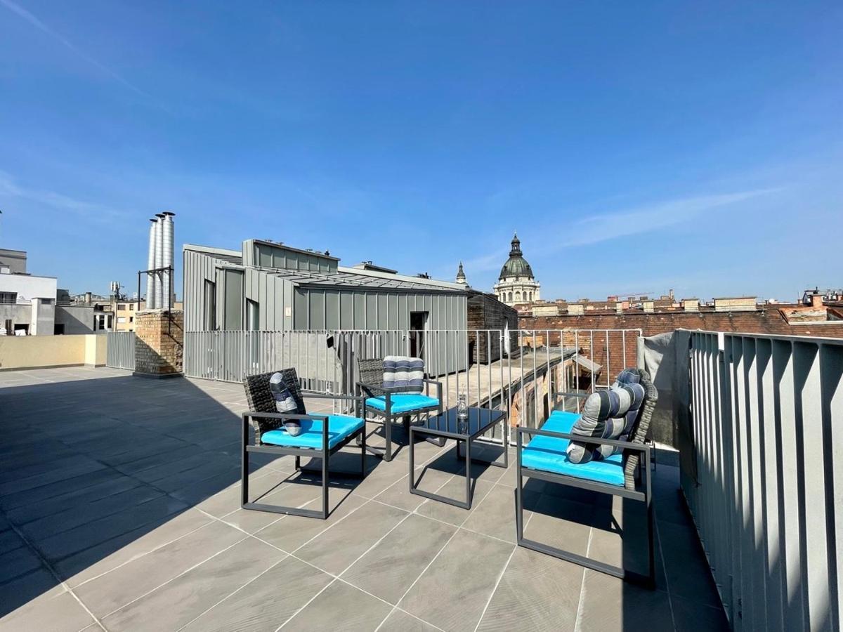 Penthouse W Private Rooftop And Free Parking Budapeşte Dış mekan fotoğraf