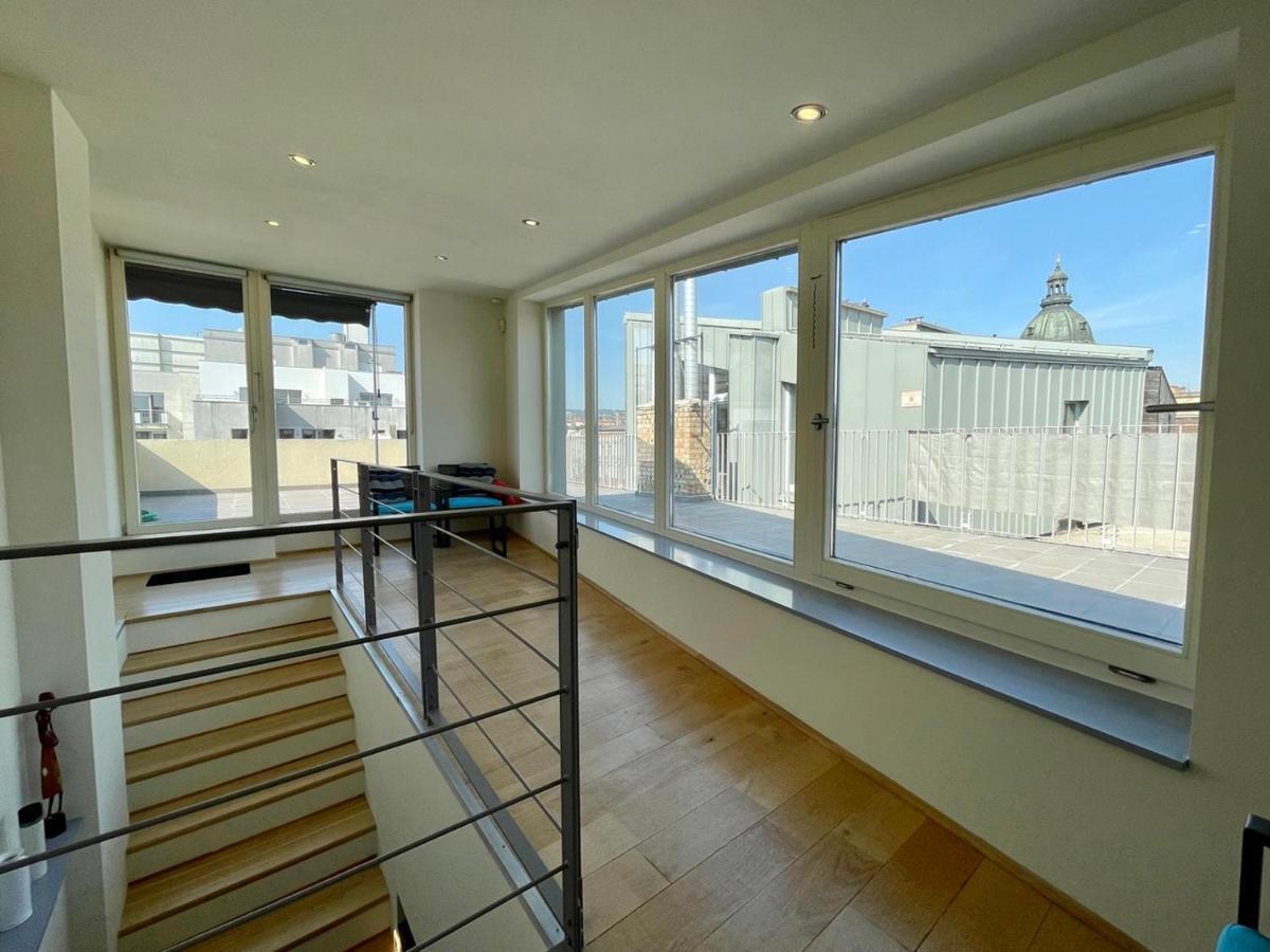 Penthouse W Private Rooftop And Free Parking Budapeşte Dış mekan fotoğraf