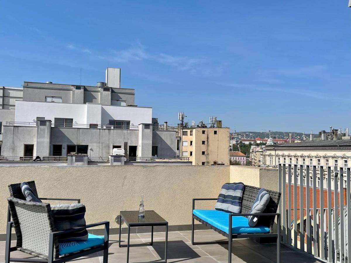 Penthouse W Private Rooftop And Free Parking Budapeşte Dış mekan fotoğraf
