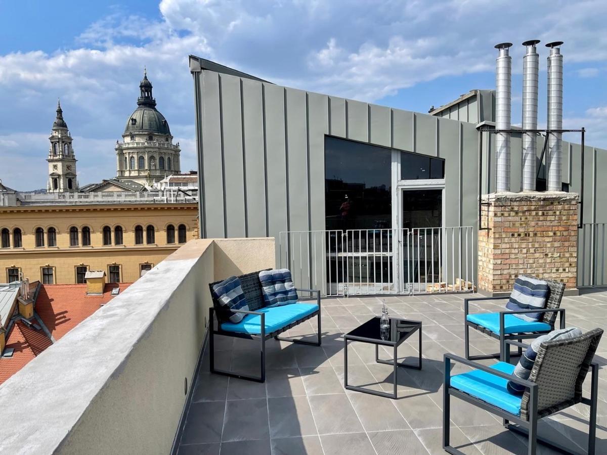 Penthouse W Private Rooftop And Free Parking Budapeşte Dış mekan fotoğraf