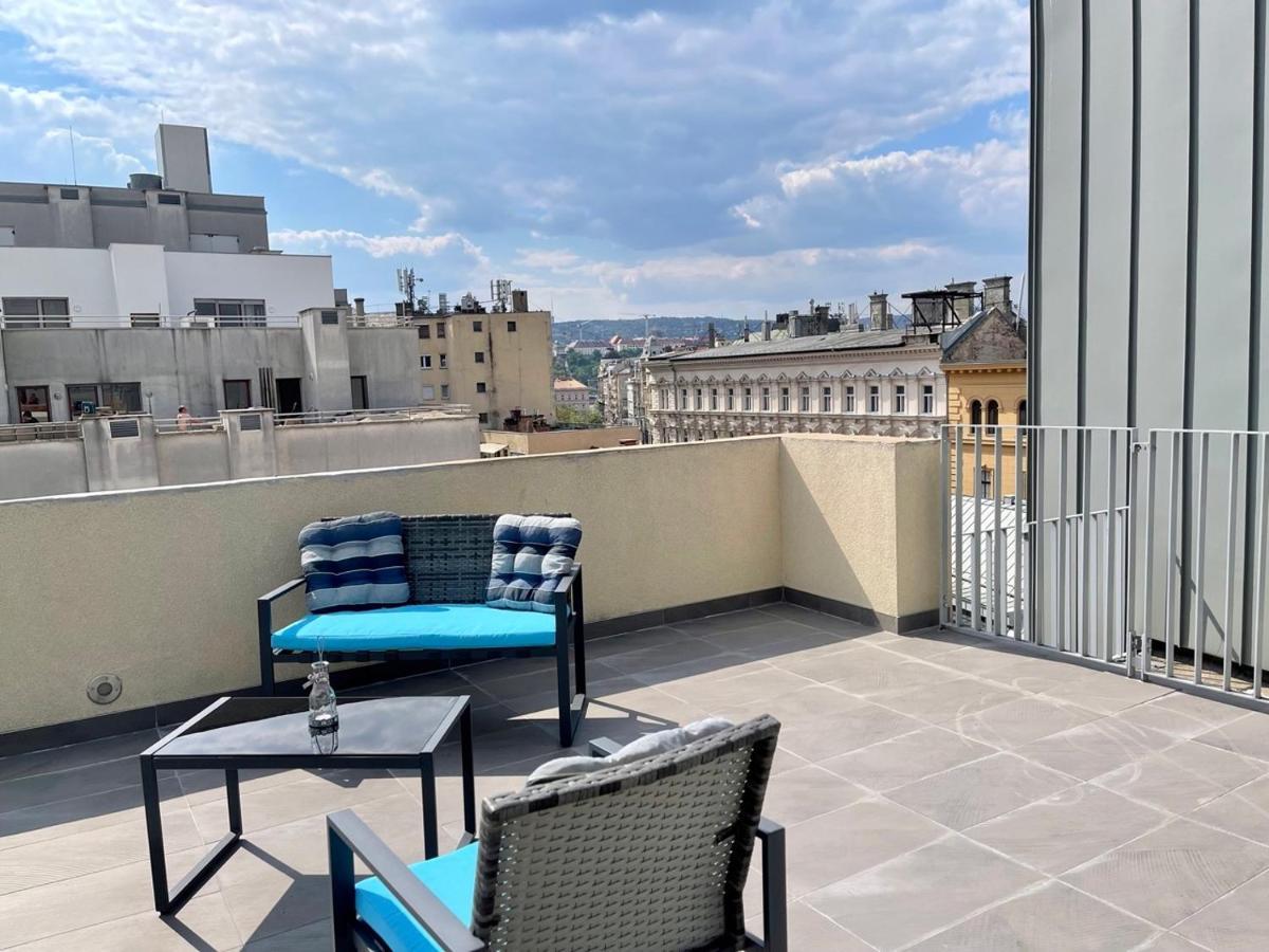 Penthouse W Private Rooftop And Free Parking Budapeşte Dış mekan fotoğraf