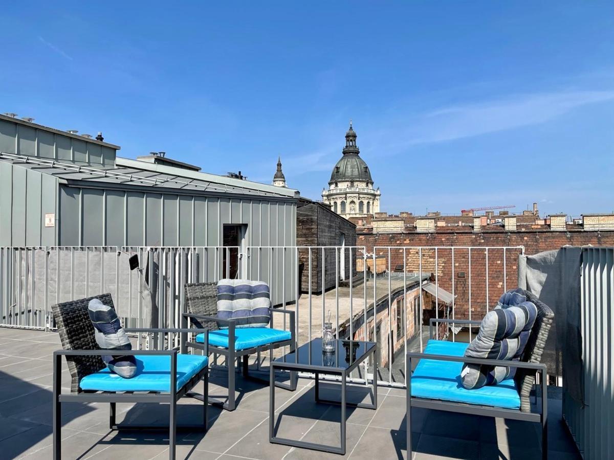 Penthouse W Private Rooftop And Free Parking Budapeşte Dış mekan fotoğraf